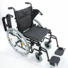 Кресло-коляска механическая FS908AQ (литые колеса), 41 см